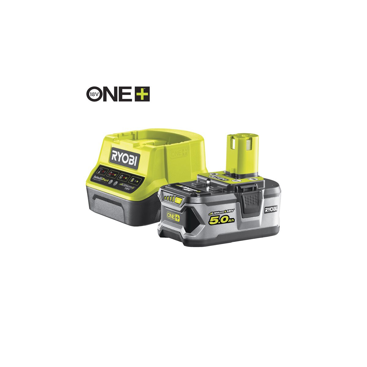 RYOBI - 18V ONE+ Akku- Starterset 1x5Ah (RC18120-150) (51330