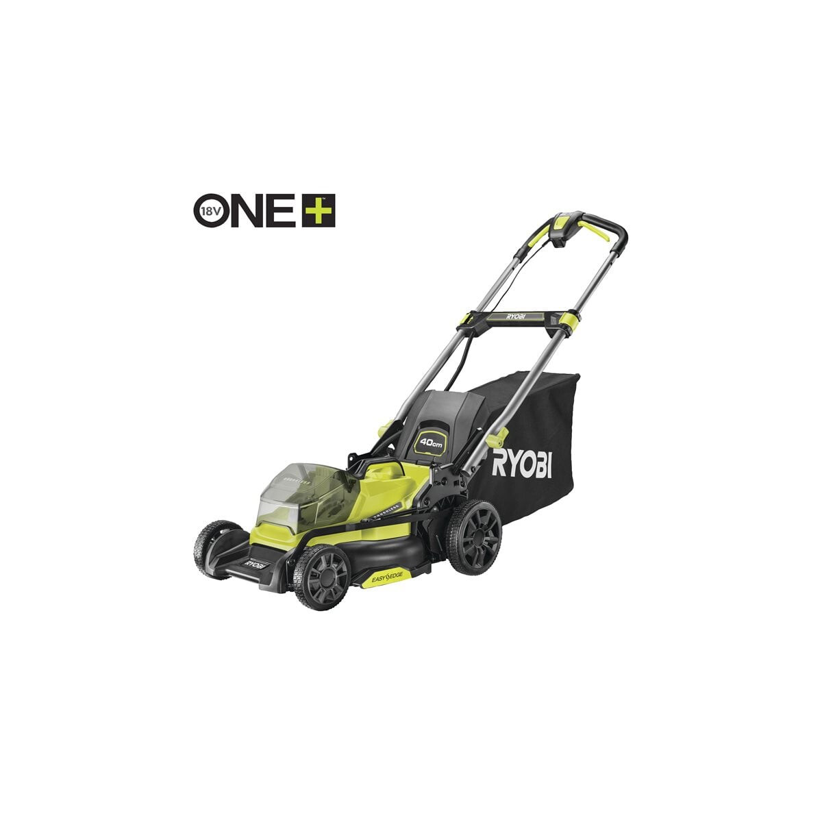 RYOBI - 18V ONE+ Akku- Rasenmäher  Schnittbreite 40 cm 