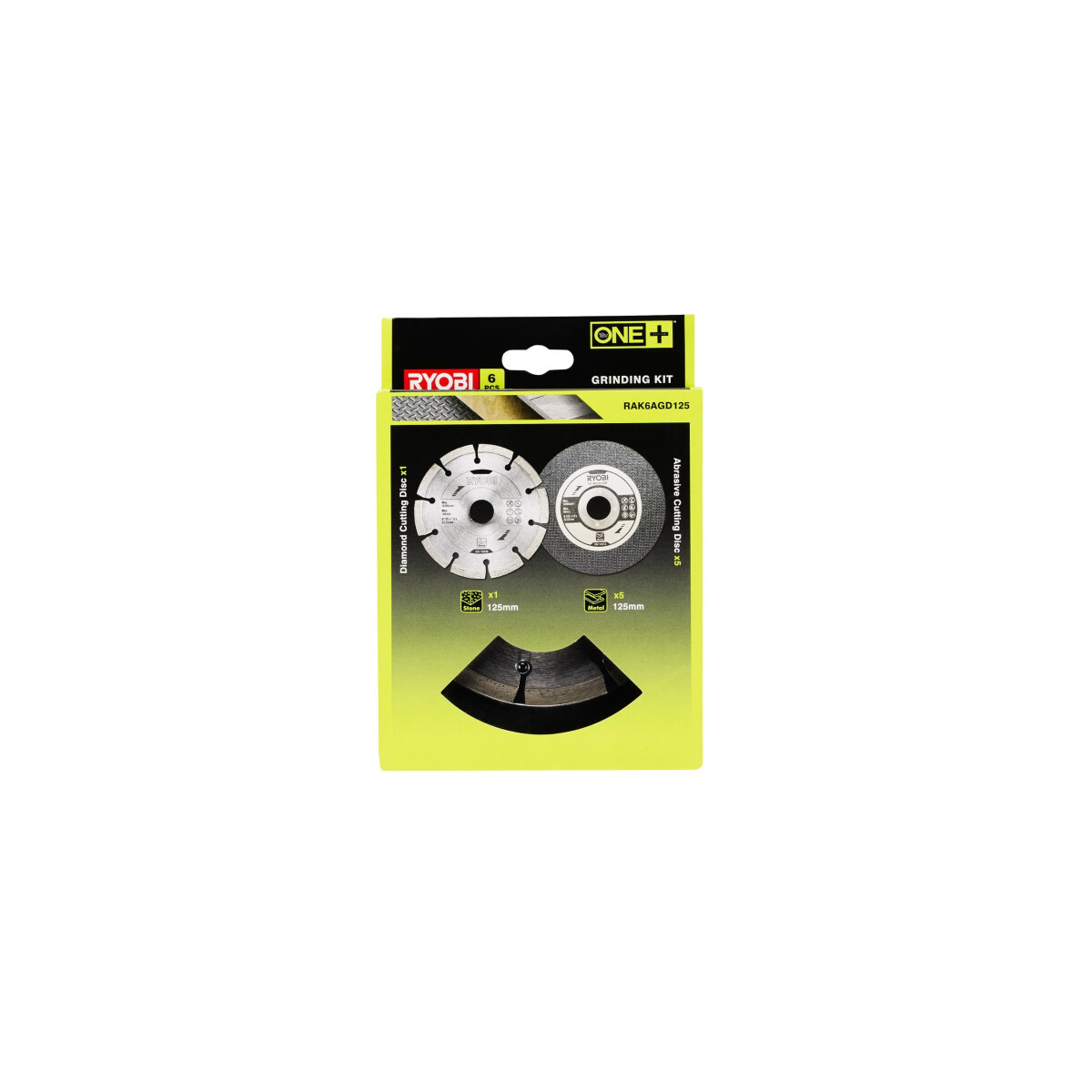 RYOBI - Trennscheiben Ø115mm 6er-Set Stein/Stahl (RAK
