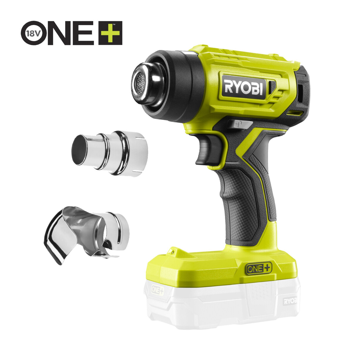 RYOBI 18 V ONE+ Akku-Heißluftgebl& box