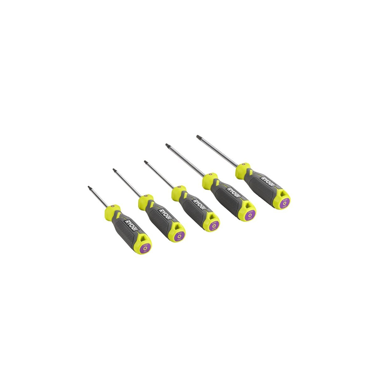 RYOBI - Schraubendreher-Set 5tlg. TX magnetisch (RHSDST5) (5