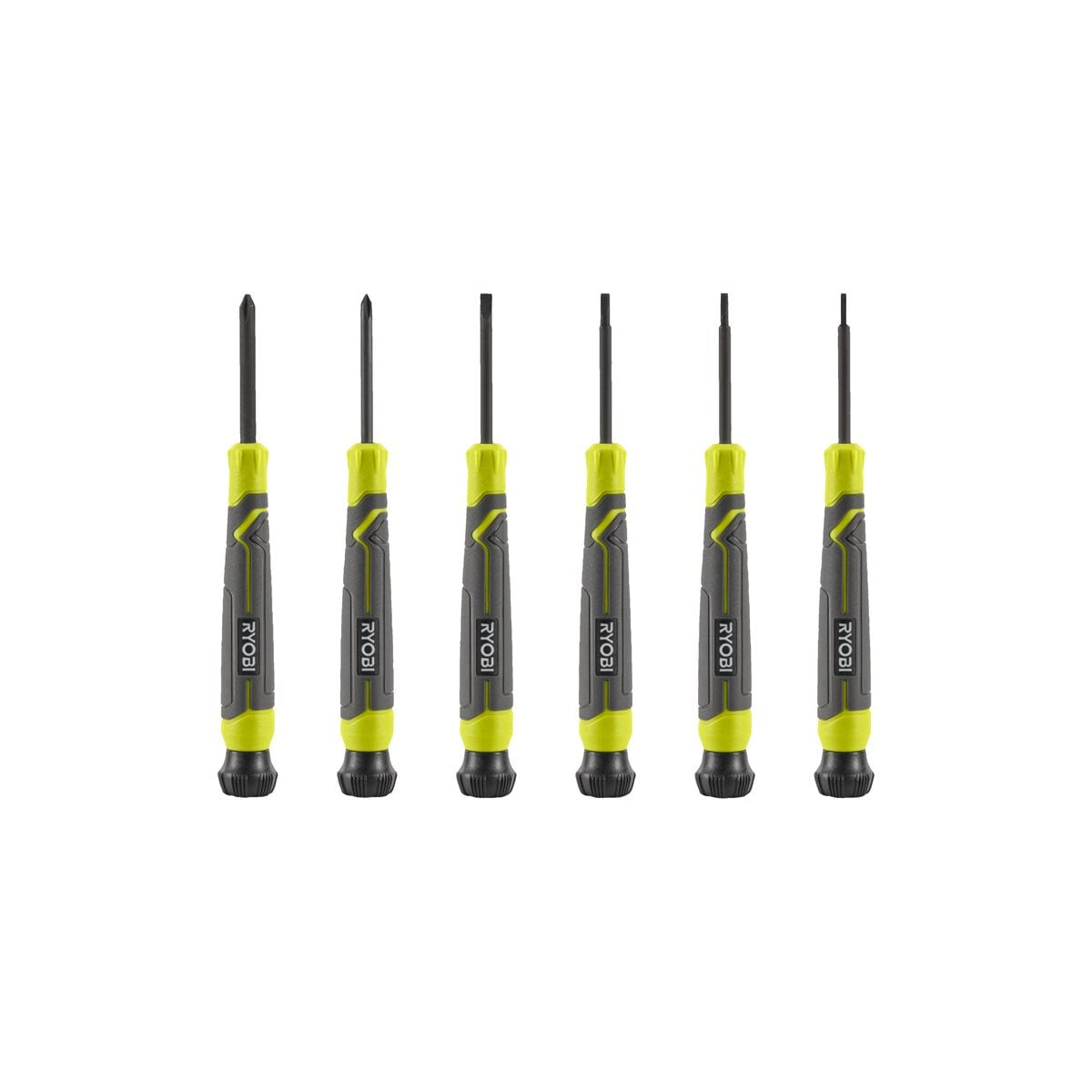 RYOBI - Präzisionsschraubendreher-Set 6tlg. SL/PH (RHSD