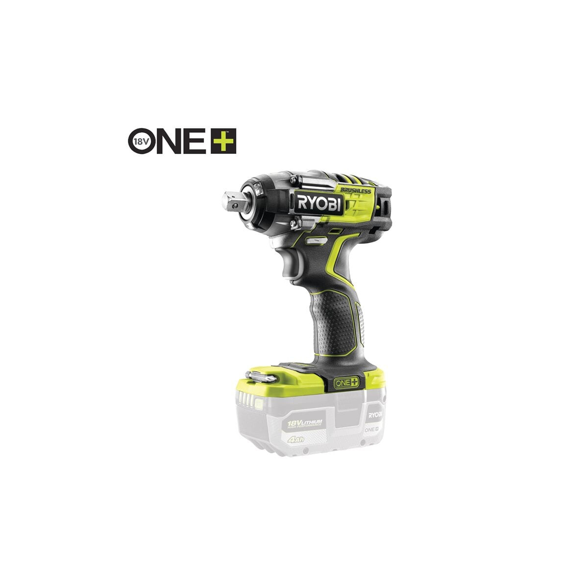 RYOBI - 18 V ONE+ Akku- Schlagschrauber 1/2" R18IW7 (51