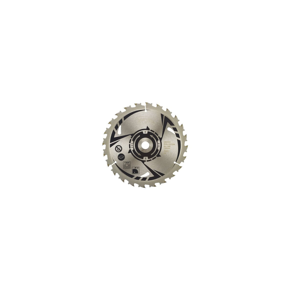 RYOBI - Kreissägeblatt 184/16mm 24Z box