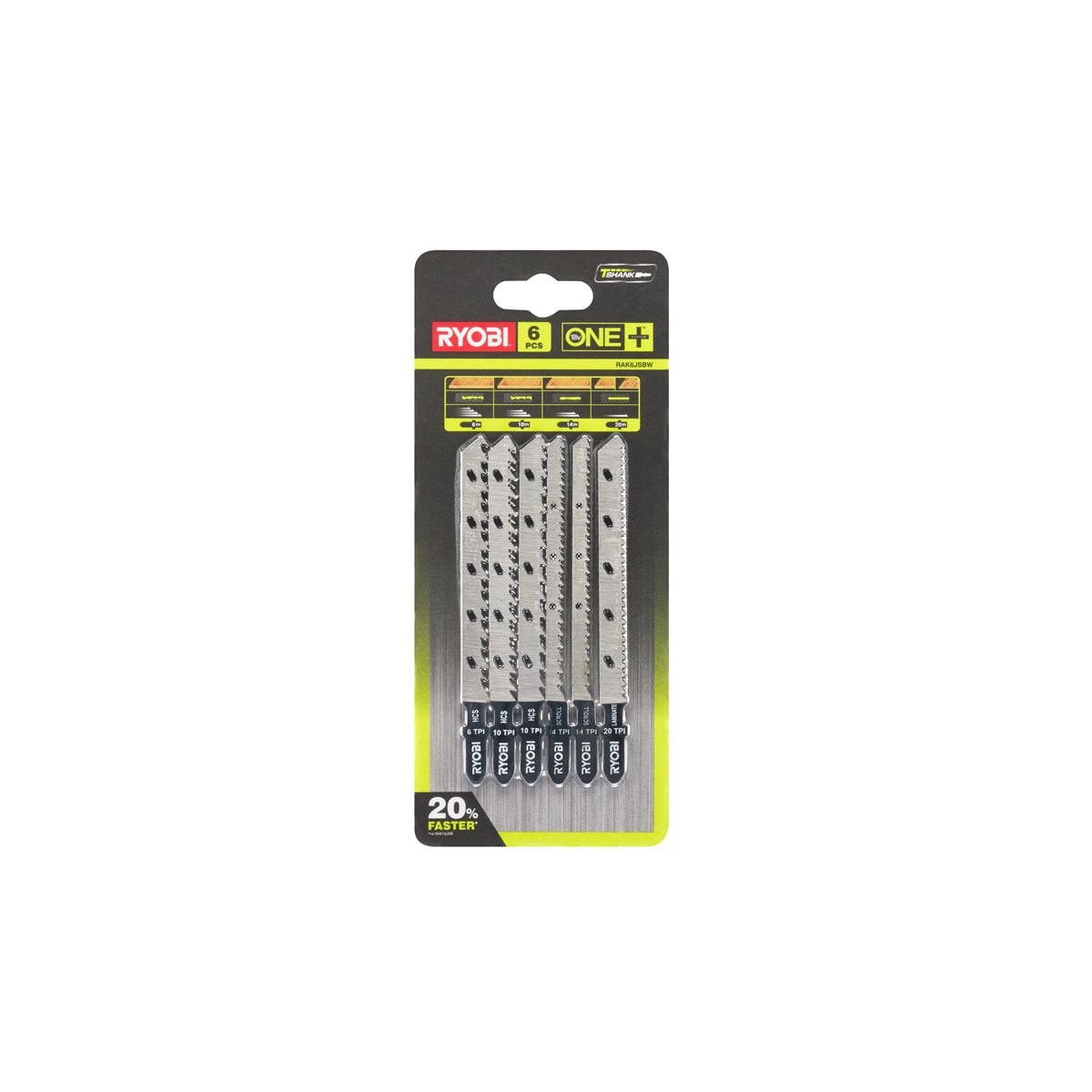 RYOBI - Stichsägeblätter-Set 6 box