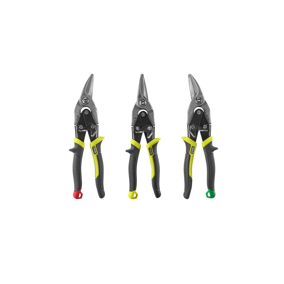 RYOBI - Blechscheren-Set 3tlg. (RHAS3PC) (5132006054)