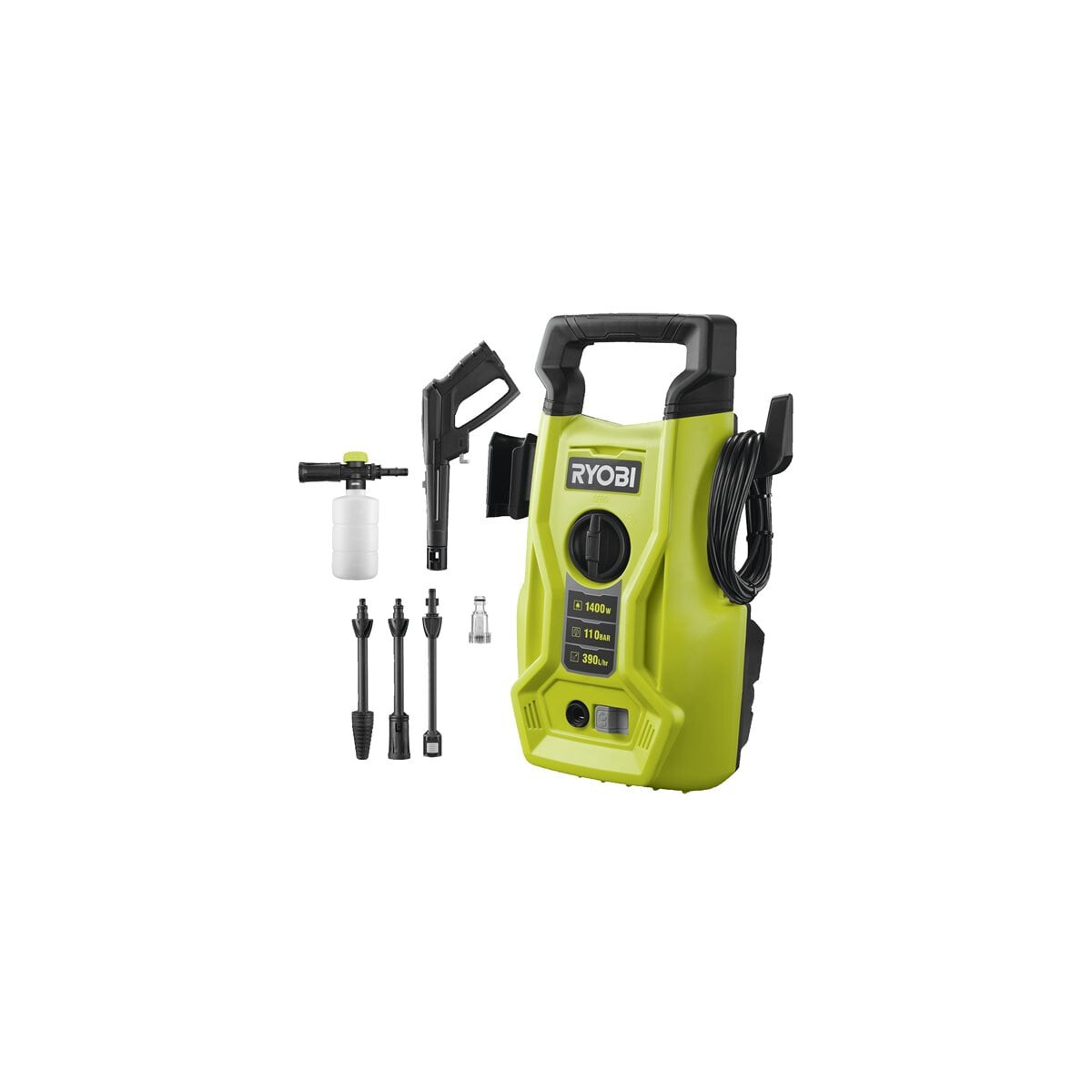 RYOBI - Hochdruckdruckreiniger 110 Bar (RY110PWA) (513300536