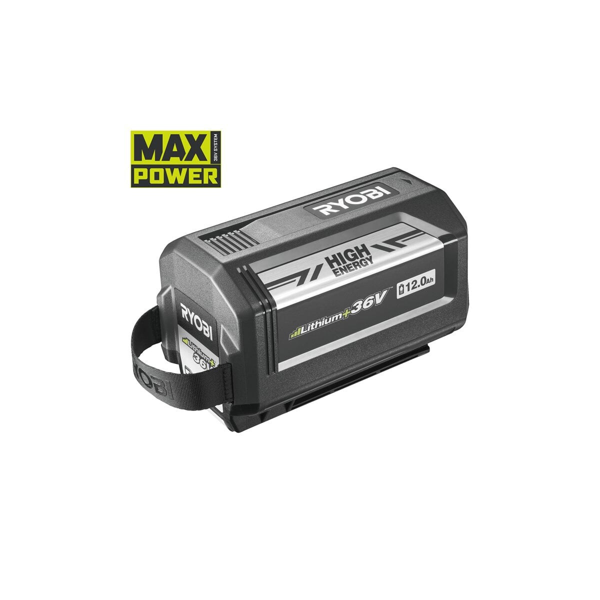 RYOBI - 36V MAX POWER 12,0 Ah Lithium+ H box