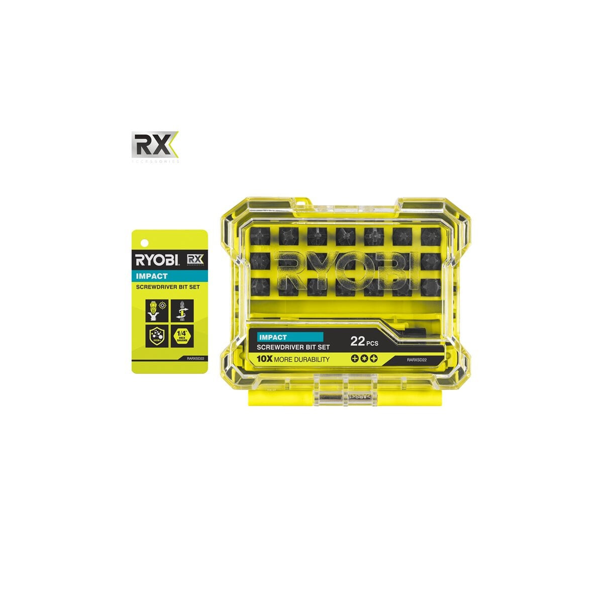 RYOBI - Bit-Set 22 tlg. schlagfest (RARXSD22) (5132006636)