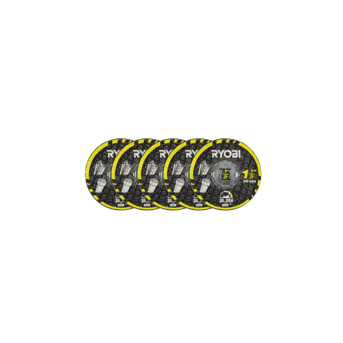 RYOBI - Trennscheiben 38mm Nachfüllpack "Twist-Loo
