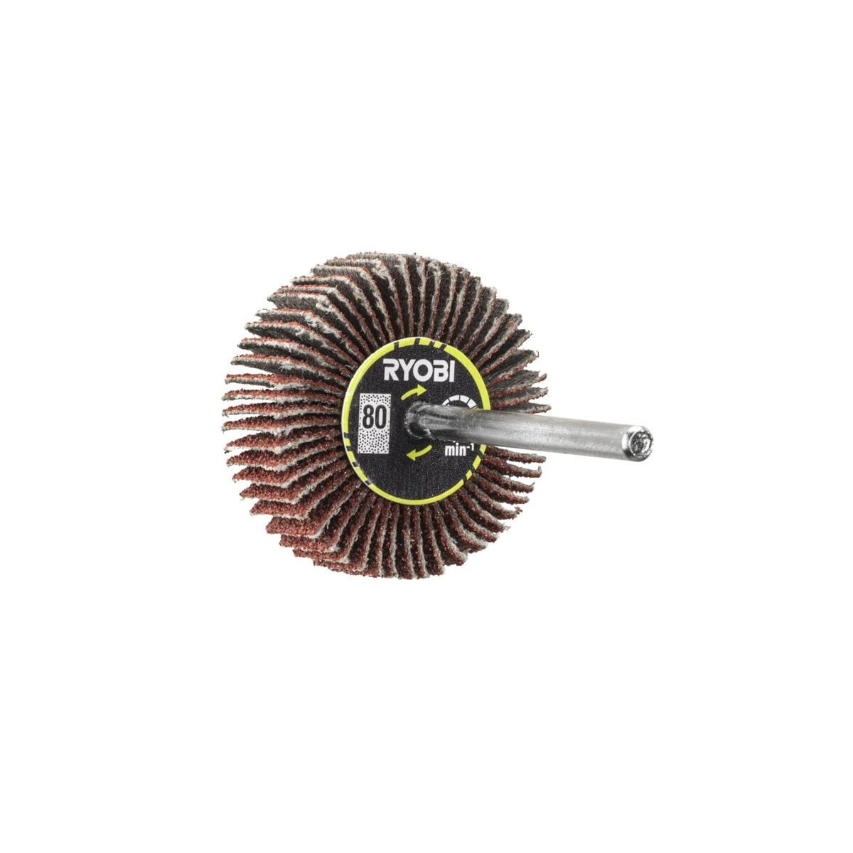 RYOBI - Schleiffächer 9,5mm 80er Körnung (RAR604) 