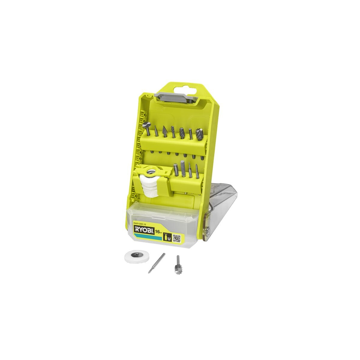 RYOBI - Fräs- und Gravierset 16tlg.(RAR100K-16) (513200
