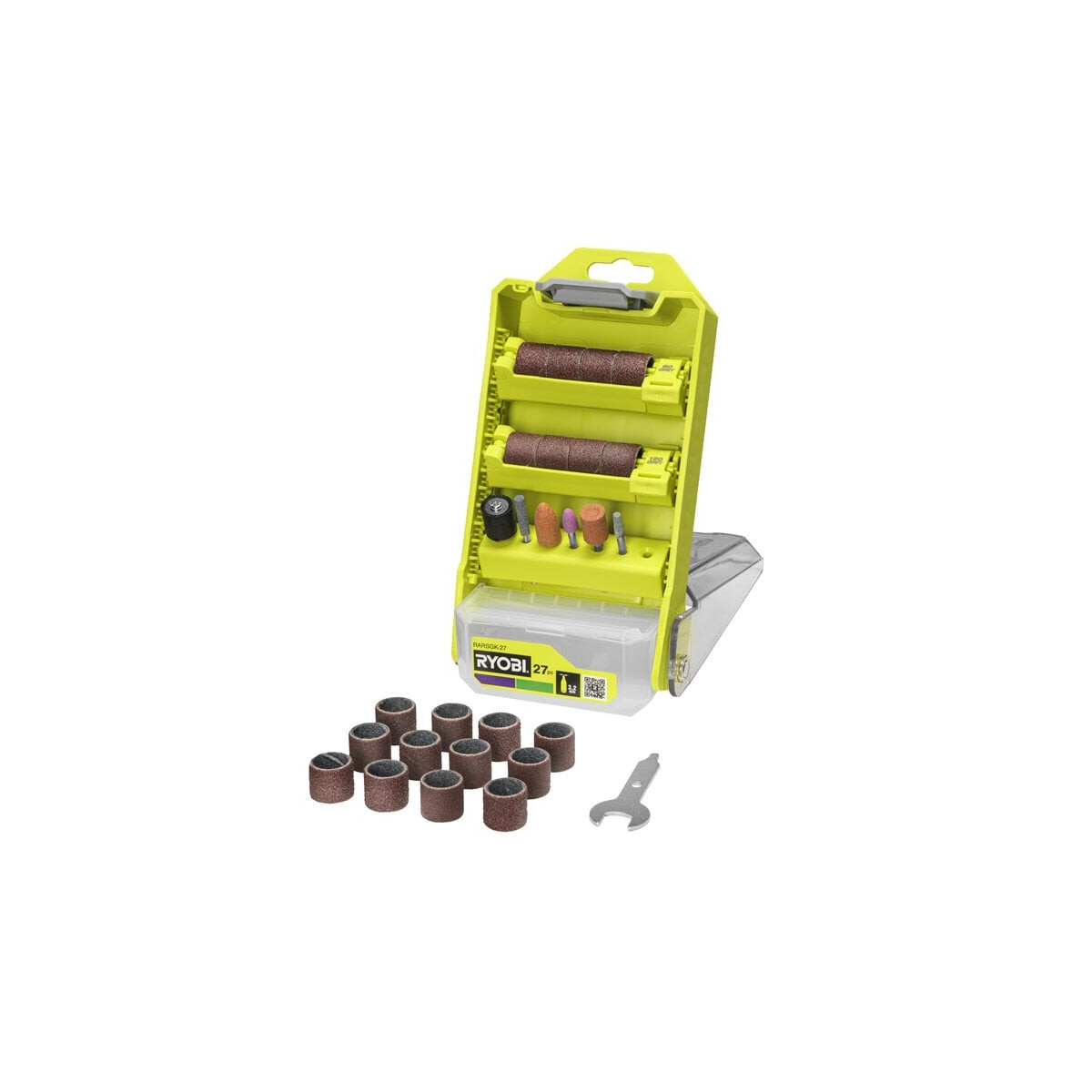 RYOBI - Schleif- und Schärfset 27tlg.(RARSGK-27) (51320