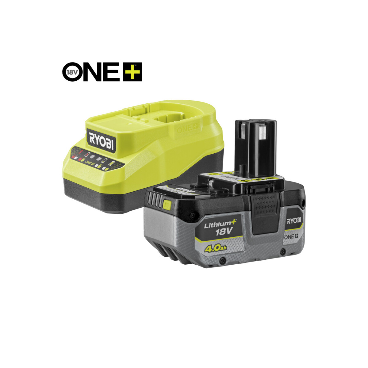 RYOBI - 18V ONE+ Akku- Starterset 1x4Ah  box