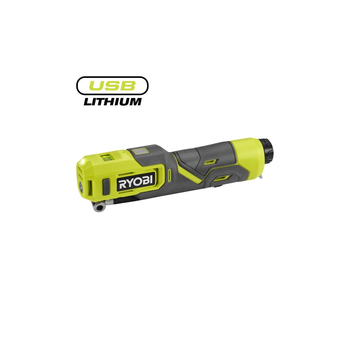 RYOBI - AKTION 4V Mini Akku- Fahrrad-Kompressor + 3.0Ah Akku
