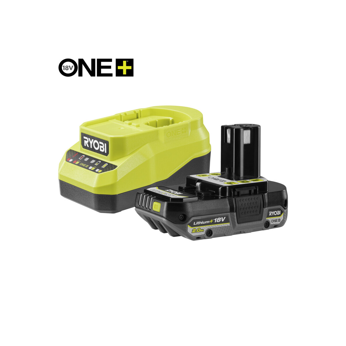 RYOBI - 18V ONE+ Akku-Starterset 1x 2Ah  box